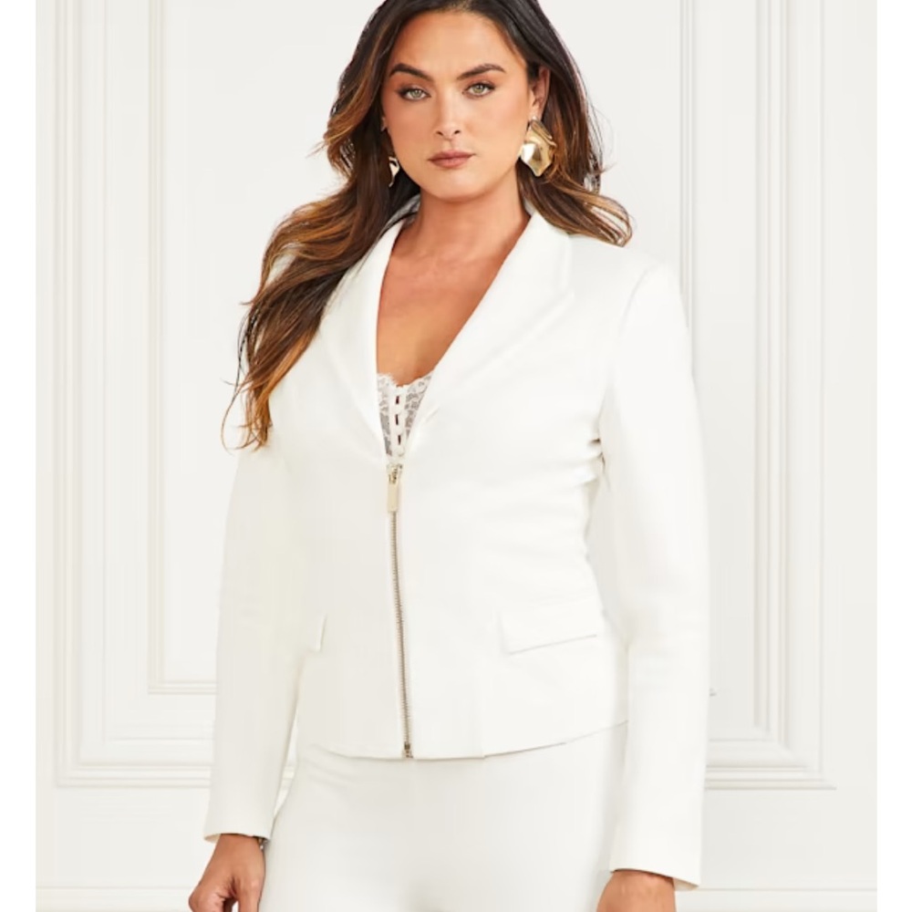 Marciano zip up blazer